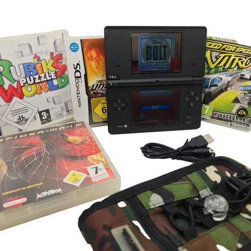 Nintendo dsi schwarz mit - schwarz,