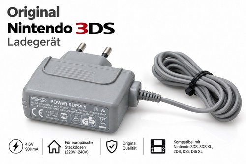 Nintendo ladegerät netzteil - nintendo, /
