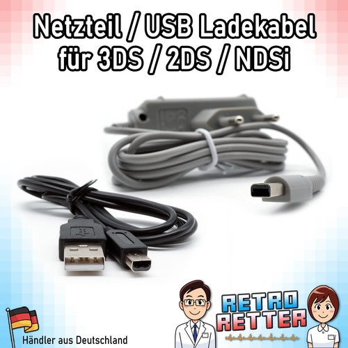 Netzteil usb ladekabel 3ds - 3ds, /