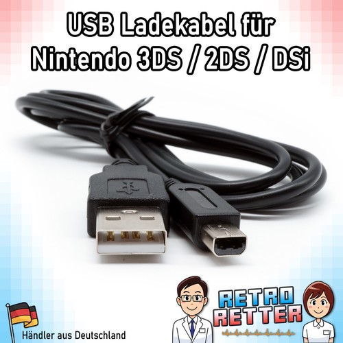 Nintendo 3ds 2ds dsi ladekabel - nintendo,